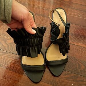 Ulla Johnson Black Leather Women’s Shoes